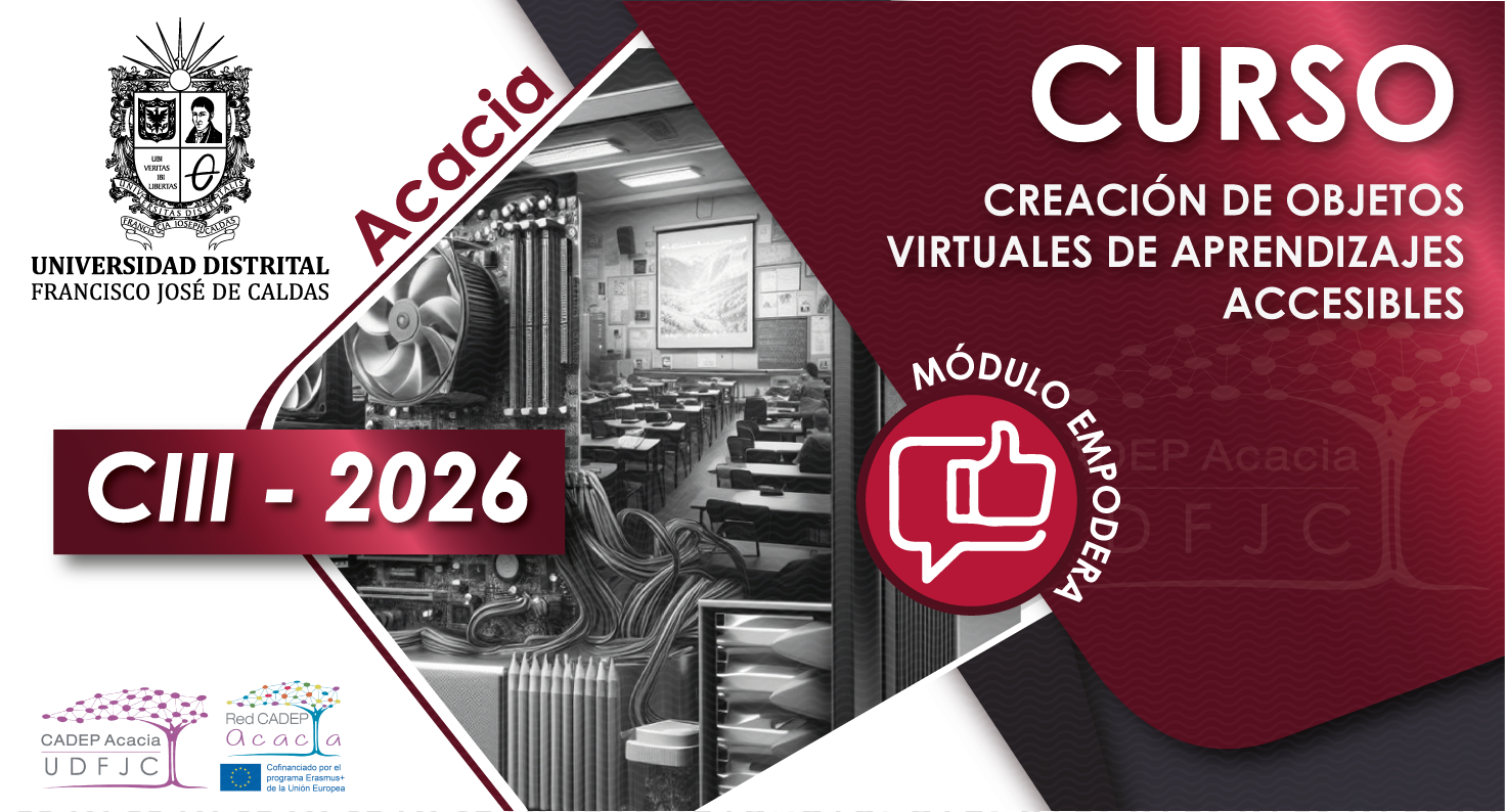 Creación de Objetos Virtuales de Aprendizaje Accesibles AC017